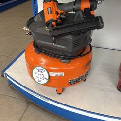 Rigid Bundle (air Compressor And Nailer) 