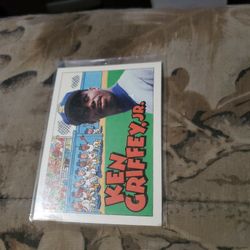 Ken Griffey Jr 1992 Topps #122 "OBO"