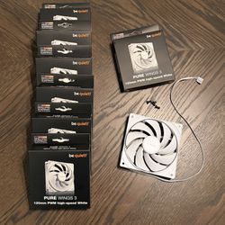 7x - be quiet! Pure Wings 3 - 120mm PWM High-Speed Fans