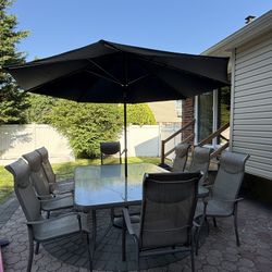 Outdoor Dining Table 74 X 60