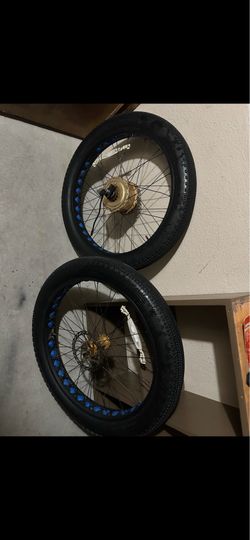 Fat Bike Wheelset with Tires