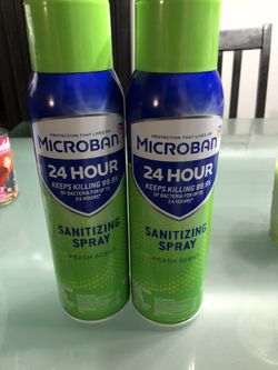 Sanitizing spray