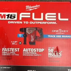 Milwaukee Fuel  1-1/8 SDS Plus Rotary Hammer