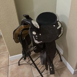  Real Western Circle Why Show Saddle  Flex Tree