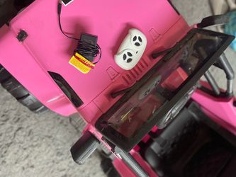 Pink Kids Ride-On Electric Car with Remote