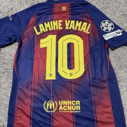 LAMINE YAMAL FC BARCELONA 25/26 JERSEY SIZE S