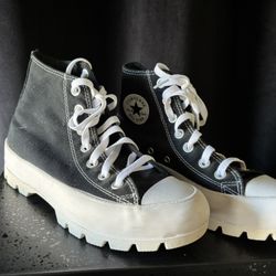 Women’s Converse ChuckTaylor All Star Lugged High-Top Black