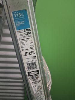 6ft Aluminum Extension Folding Ladder