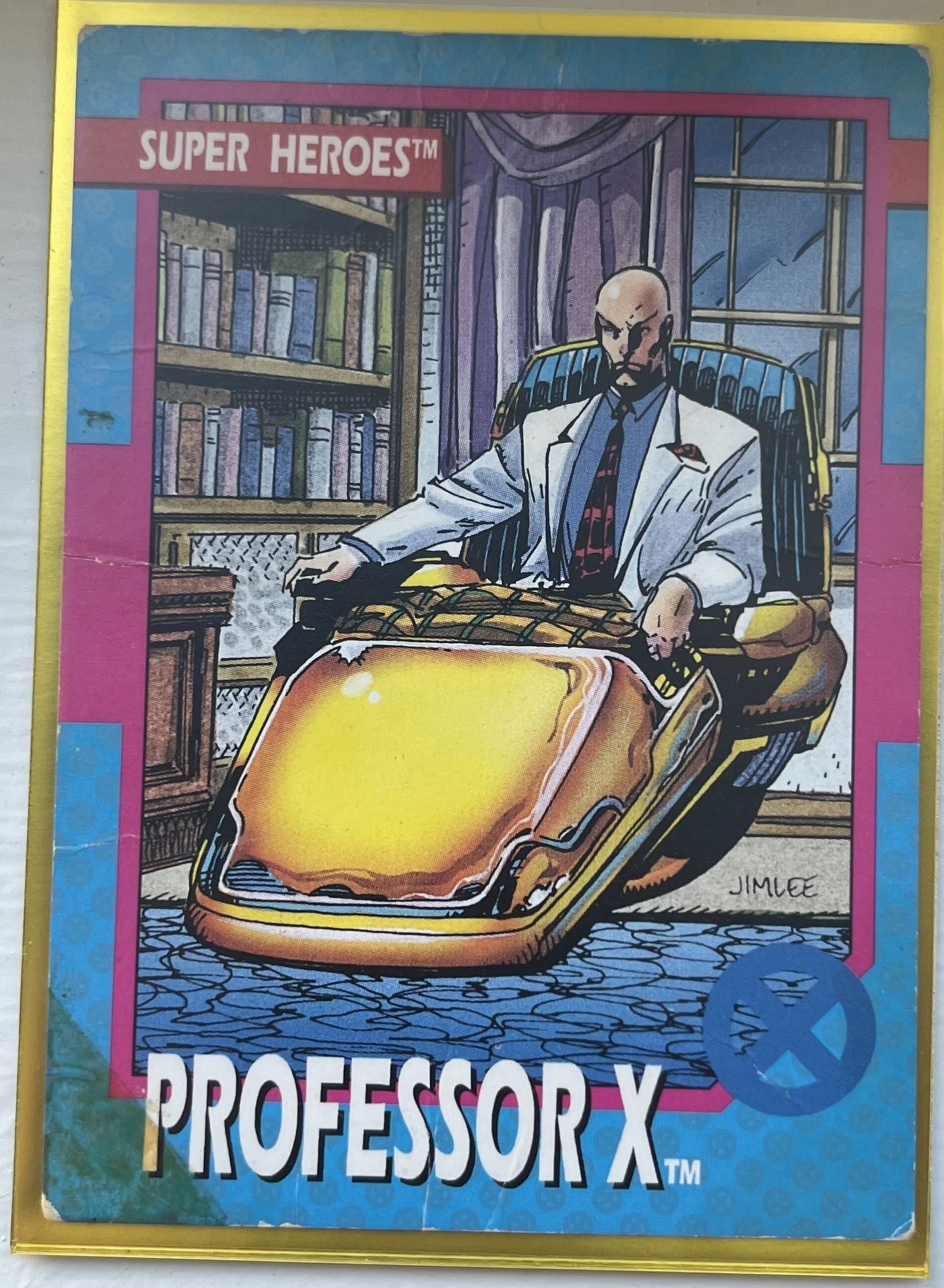 Professor X Trading Card 1991