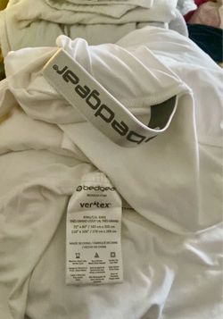 Complete fine sheet set for king size bed
