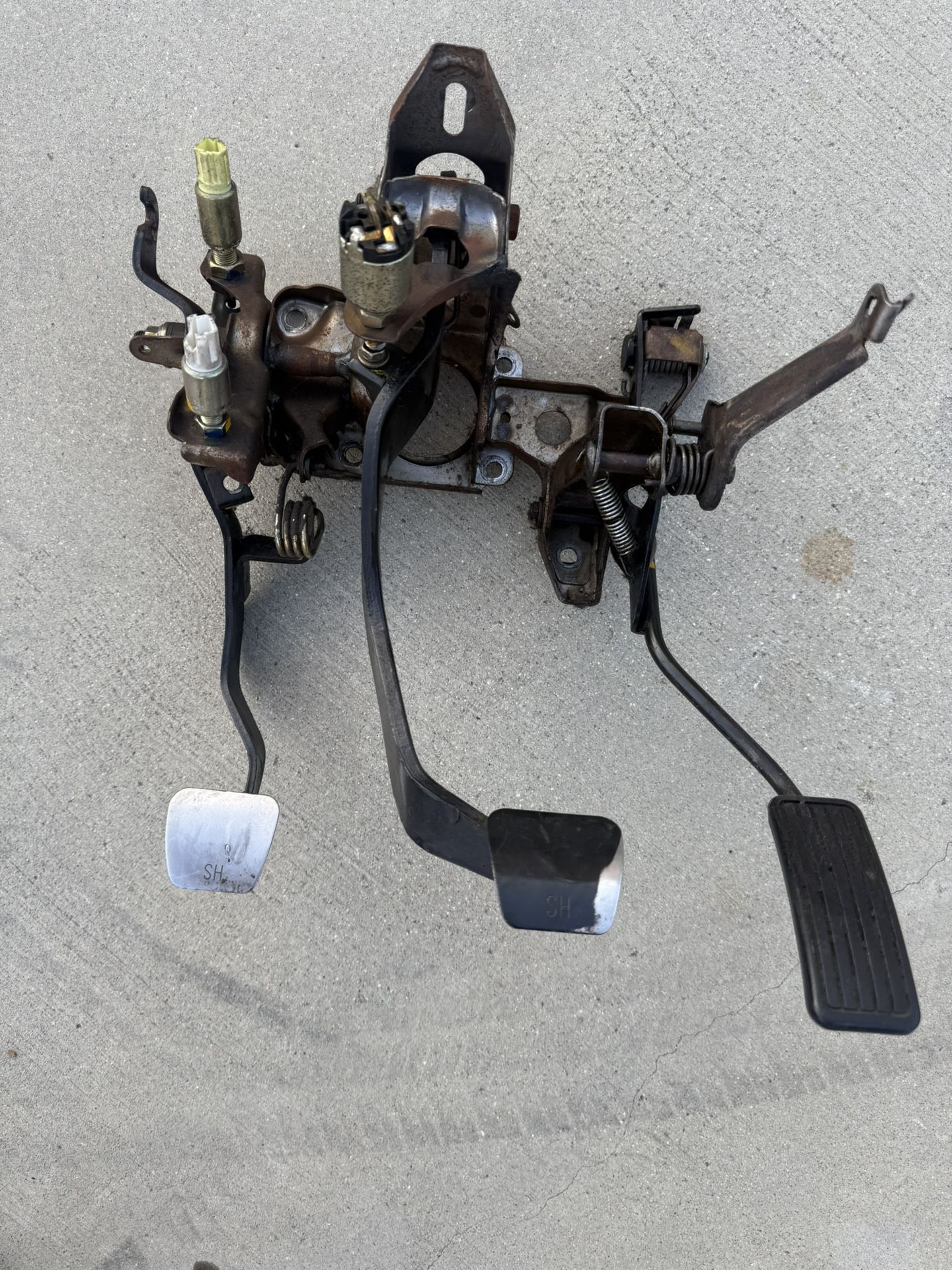 Crx Si Manual Pedal  Assembly