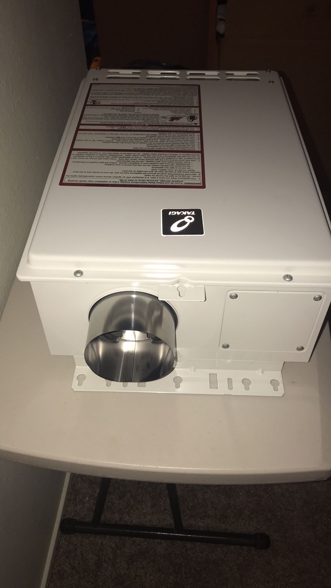 Takagi T-KJr2U-IN-N Natural Gas Tankless Water Heater, 140k BTU, Outdoor,  Non-Condensing ULN for Sale in Portland, OR - OfferUp
