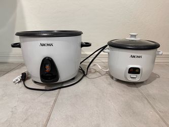 Set of 2 aroma electric cookers