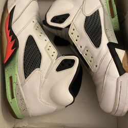 Air Jordan 5 Poison Green/Infrared