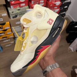Jordan 5 - Off white Sail