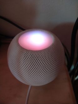 Apple HomePod Mini Smart Speaker White A2374 Wi-Fi Voice Control Siri