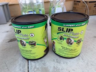 2 gallons SLIP water based dry film $35 each