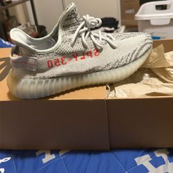 DS Sz11.5 Yeezy 350 Blue Tint 