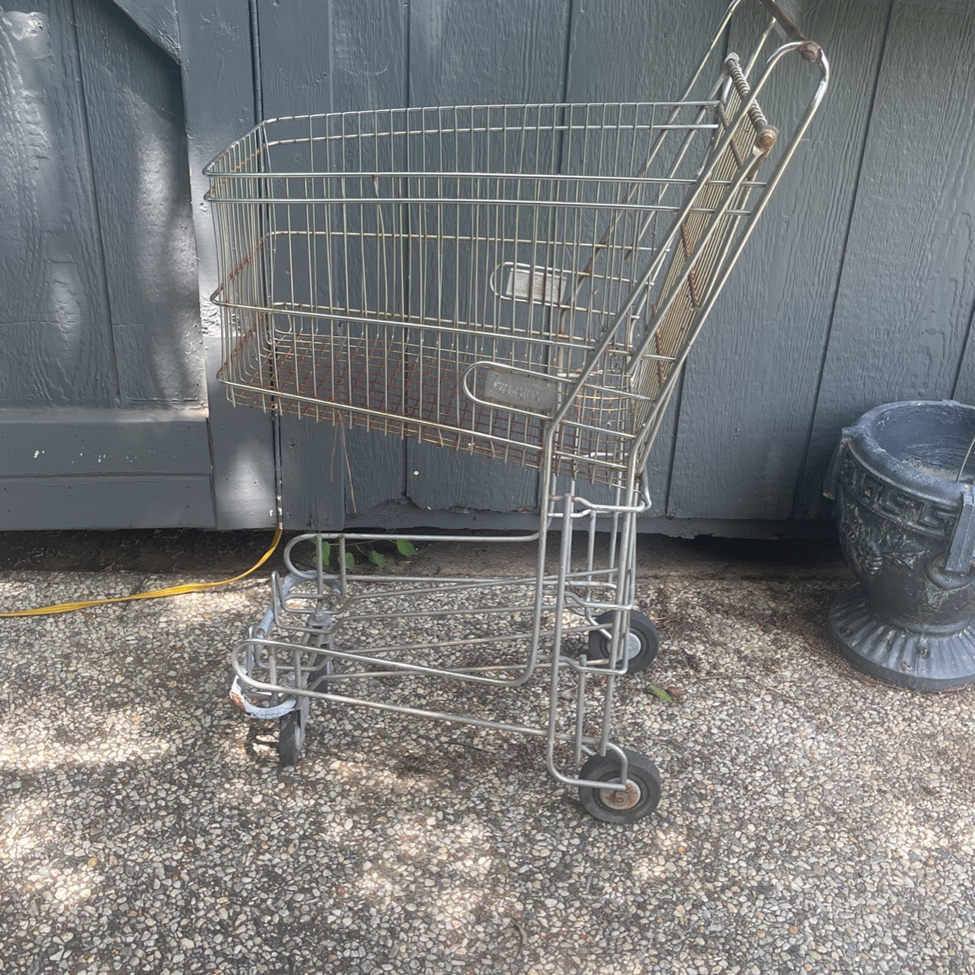 Small vintage Grocery Cart
