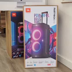 Jbl Partybox 310 Brand New Bluetooth Speaker - $1 DOWN TODAY, NO CREDIT NEEDED