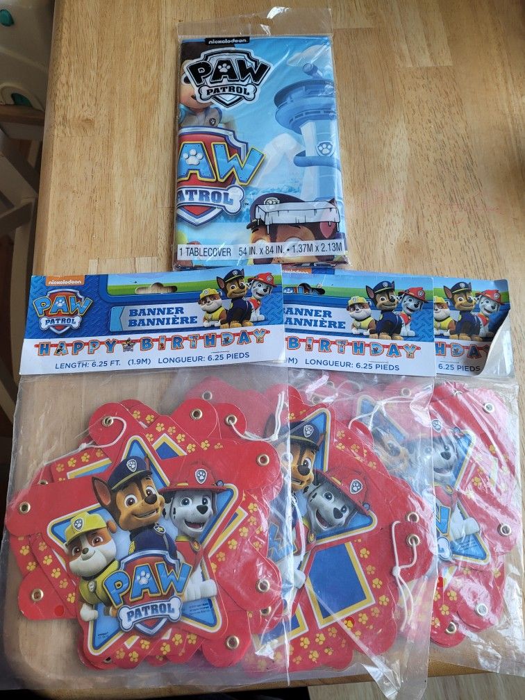 Pawpatrol Bday Deco