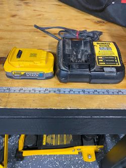 DeWalt power stack battery and charger