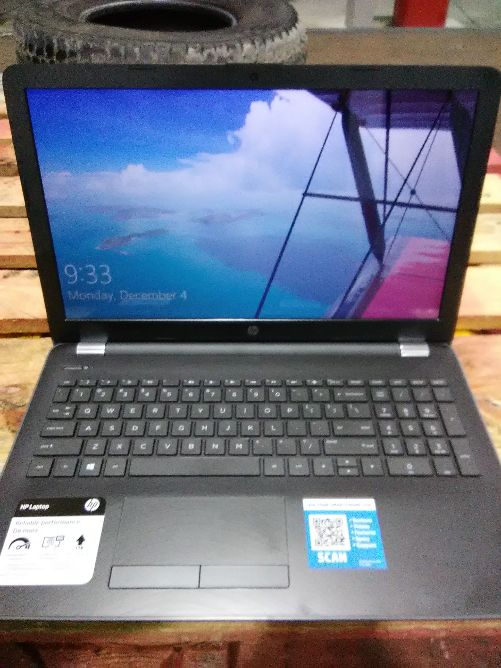 HP 15-bw032wm Smoke Gray Laptop Bundle