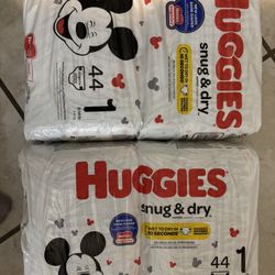 Huggies Diapers Size 1 