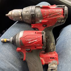 Milwaukee Fuel Drill And Driver Tool Only