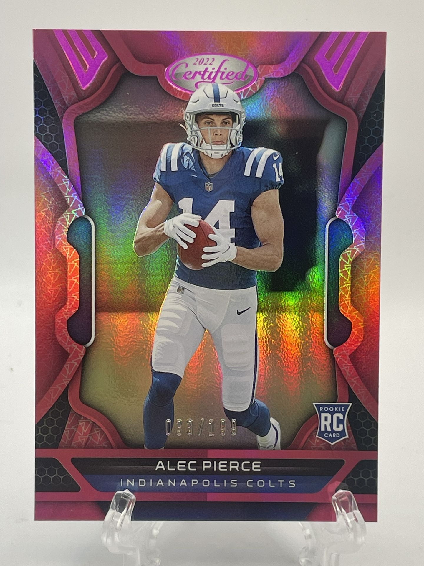 Alec Pierce Numbered Rookie /199