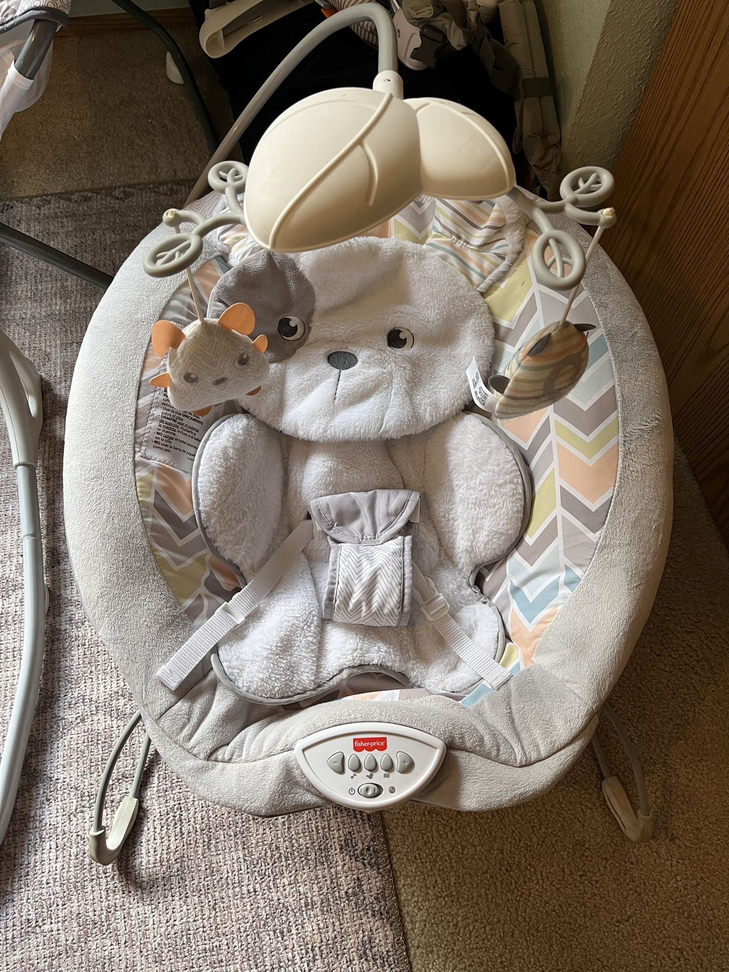 Baby Bouncer Boy Girl Gender Neutral Nursery