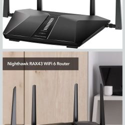 NETGEAR Nighthawk WiFi 6 Router (RAX43)