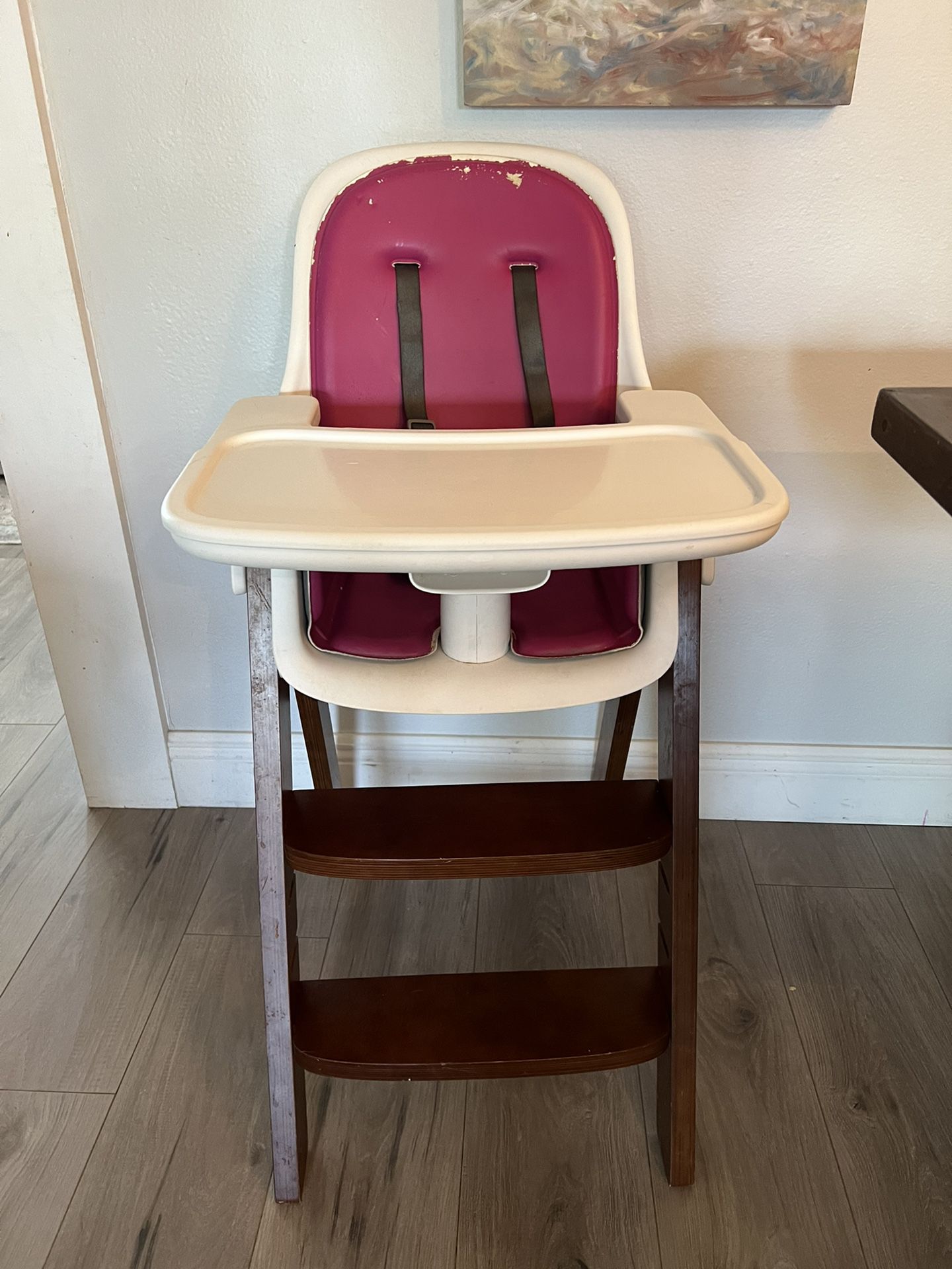 Oxo High Chair Pink 