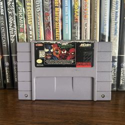 Venom-Spider-Man: Separation Anxiety (SNES Super Nintendo Entertainment System, 1995) Authentic Tested 