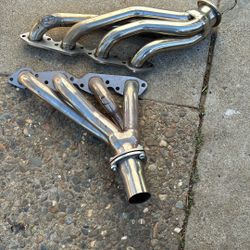 Sb Chevy Shorty Headers W Colectors