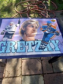 Wayne Gretzky Hockey Poster Kings,  Baseball Cards 