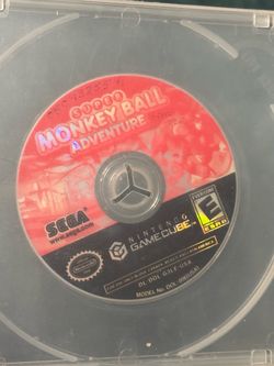 Nintendo GameCube Super MonkeyBall Adventure game
