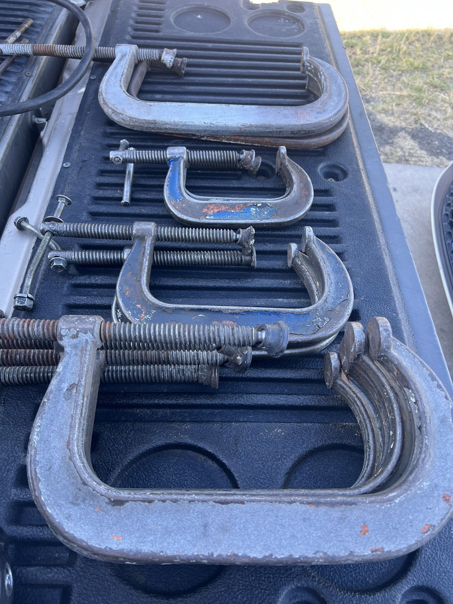 C CLAMS USED GOOD CONDITION