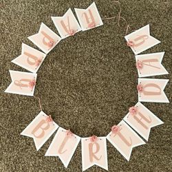 Happy Birthday Party Banner