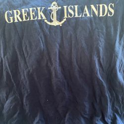 Vintage Unisex Greek Islands Greek T-Shirt Imported Greece $15 each or 2 for $20 (Mix & Match) (1 available)