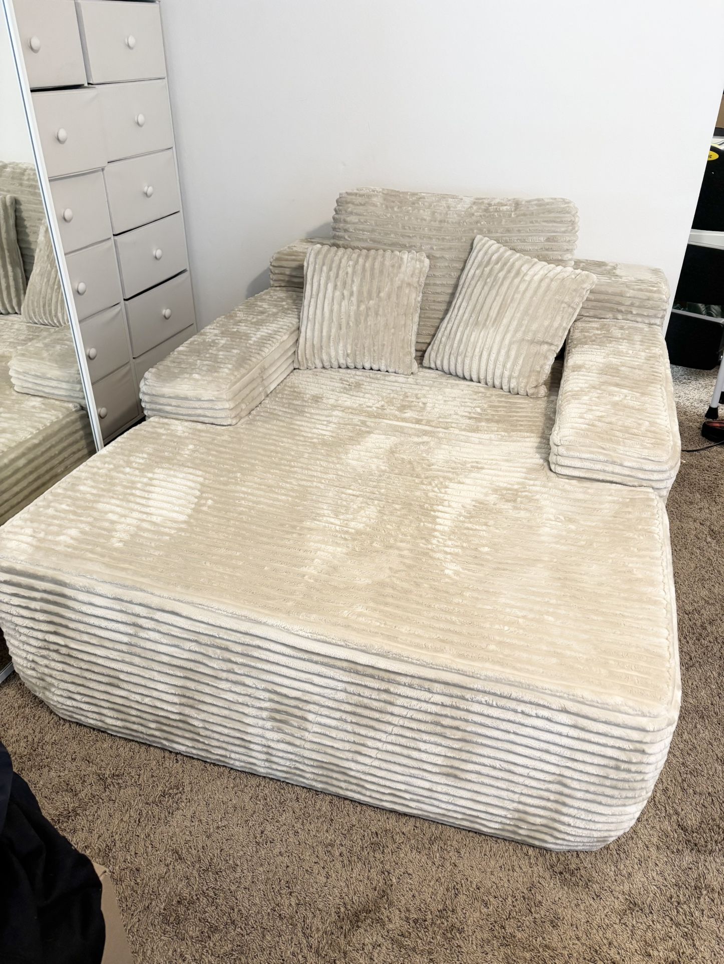 Chaise Sofa Bed Lounge Chair