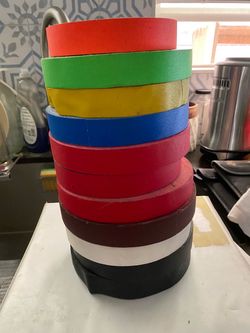 Lot of Pro Tapes 1” gaff colored tape