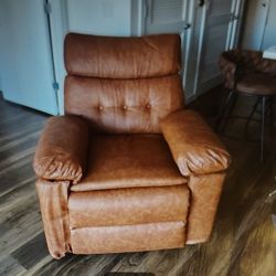 New Leather PU Manual Recliner 