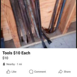 Tools  $10 Each 