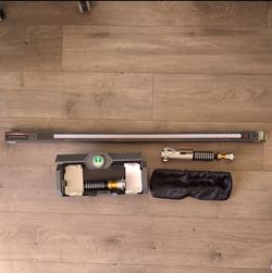 Starwars Galaxy’s Edge Disney Parks Luke Legacy Lightsaber With Long Blade