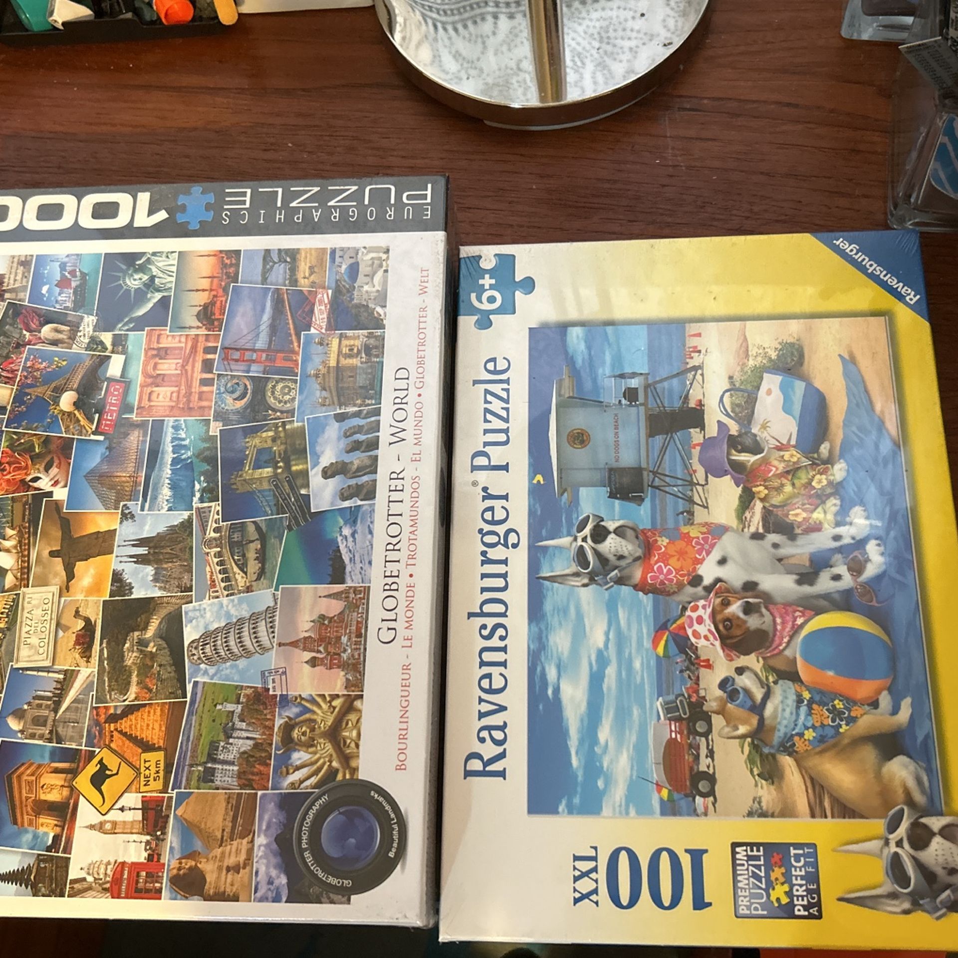 2 Jigsaw New Puzzles 100 Piece And 1000 Piece 