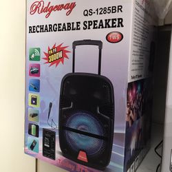 Portable Speaker System - 12” Woofer - 3000 Watts 