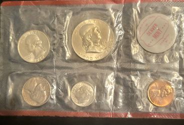 💥 1962-D Mint Set Sealed In OGP • 90% Silver Coins 💥