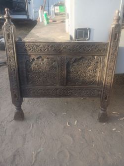 17th century Spanish furniture panel
