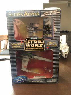 Star Wars 1997 series alpha x-wing